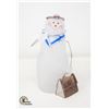 Image 1 : VINTAGE "DR. SNOWMAN" 8" FIGURINE IN BOX