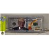 Image 1 : DONALD TRUMP $100 SILVER BILL