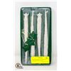 Image 1 : DEPT. 56- BISQUE STAR ICICLE ORNAMENTS- SET OF 4