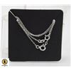 Image 1 : #12-STERLING SILVER 925 NECKLACE 2PCS /18"