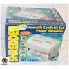 Image 1 : SYLVANIA PAPER SCHREDDER WITH PENCIL SHARPNER