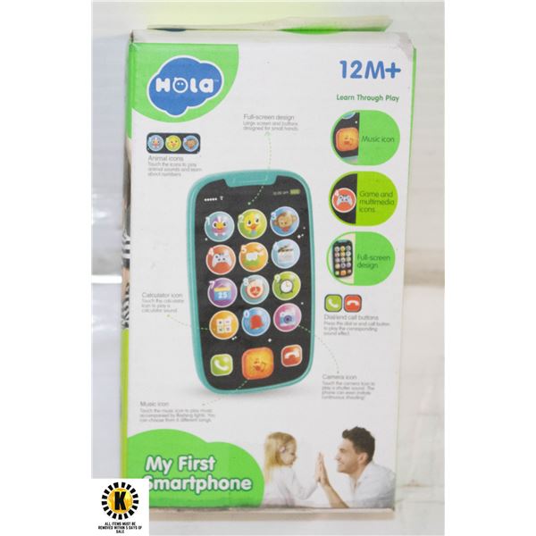 NEW HOLA KIDS 12M+ MY FIRST SMARTPHONE WITH SOUND