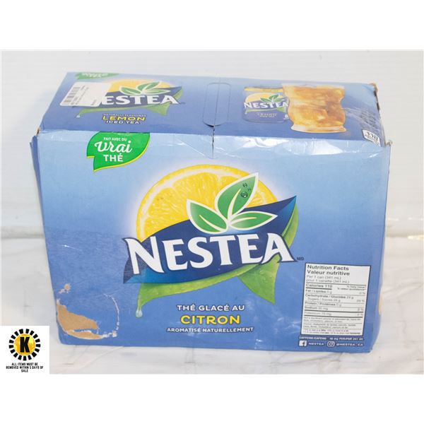 NEW 12 PACK OF NESTEA LEMON ICED TEA CANS