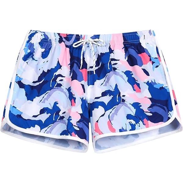 NEW APTRO WOMENS MEDIUM CASUAL SWIM TRUNKS