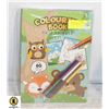 Image 1 : NEW SET OF 2 COLOURING BOOKS, CUTE ANIMALS &