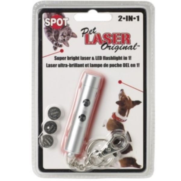 NEW SPOT PET LASER WITH 3 BATTERIES