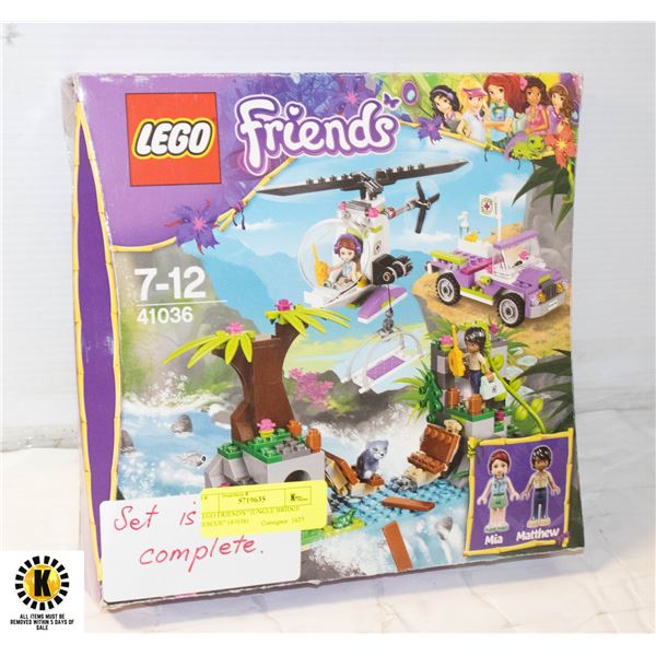 LEGO FRIEND'S "JUNGLE BRIDGE RESCUE" (41036)