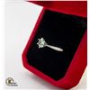 Image 2 : #496-1.0 CARAT GRA CERTIFIED MOISSANITE 925 SILVER