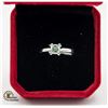 Image 1 : #494-PRINCESS CUT 0.75 CT LIGHT BLUE MOISSANITE