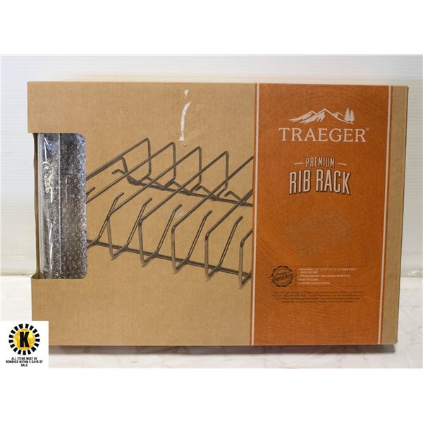 NEW TRAEGER PREIUM RIB RACK