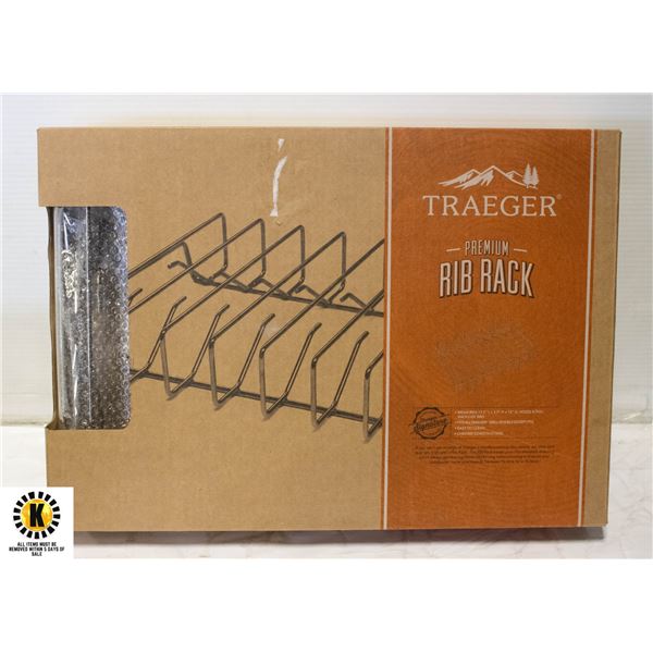 NEW TRAEGER PREIUM RIB RACK