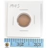 Image 2 : 1919 S OLD USA WHEAT PENNY, 1 CENT COIN