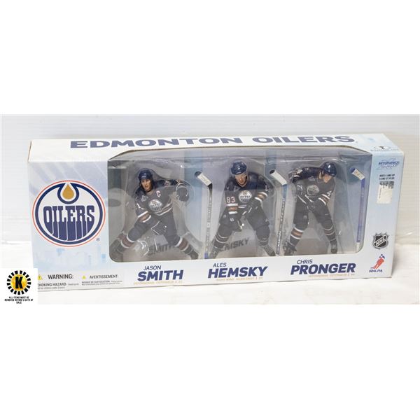 MCFARLANE 3 PACK OILERS FIGURES