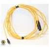 Image 1 : 35FT YELLOW EXTENSION CORD