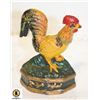 Image 1 : CAST IRON ROOSTER DOORSTOP