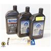 NEW MOPAR ATF+4 TRANS FLUID 1 LITRE 3 BOTTLES