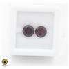Image 1 : #257- UNHEATED DARK RED GARNET GEMSTONE 2.85CT