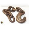 Image 1 : SUPER HEAVY DUTY VINTAGE CHAIN WITH HOOK