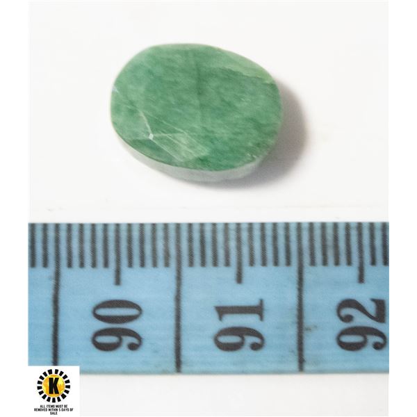 8.5CT GREEN EMERALD GEMSTONE