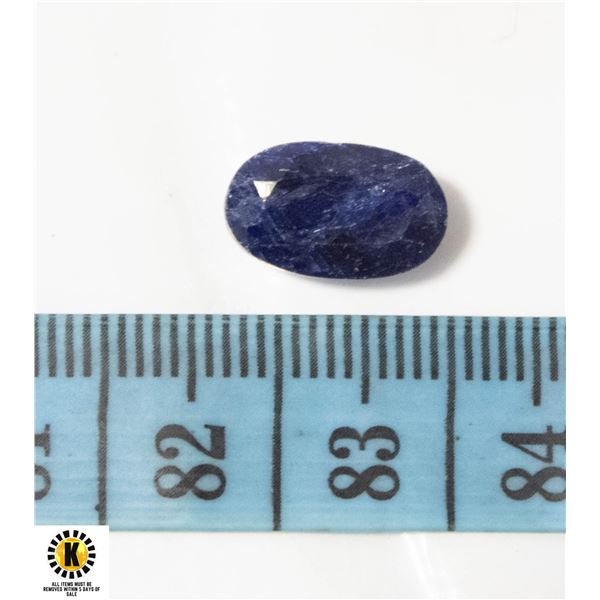 6.0CT BLUE SAPPHIRE GEMSTONE