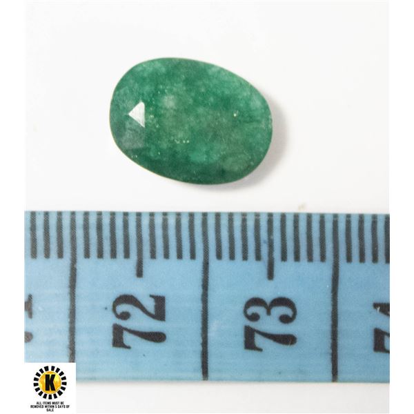 5.0CT GREEN EMERALD GEMSTONE