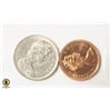 Image 2 : 1867-1967 CANADA COMMEMORATIVE 5 & 1 CENT