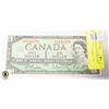 Image 1 : 1867-1967 CANADA CENTENNIAL $1 PREFIX NOTE, CIRC.