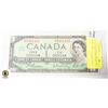 Image 1 : 1867-1967 CANADA CENTENNIAL $1 PREFIX NOTE, CIRC.