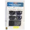 Image 1 : NEW SEALED SUNGLASS READERS 2 PK, +1.50