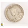 Image 2 : 1917 SILVER CANADA 10 CENTS COIN