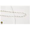 Image 1 : APPROX. 18 INCH STERLING SILVER NECKLACE