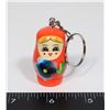 NEW NESTING DOLL THEME KEY CHAIN. SOLID PIECE. DO