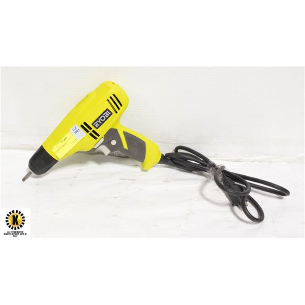 RYOBI 3/8" DRILL