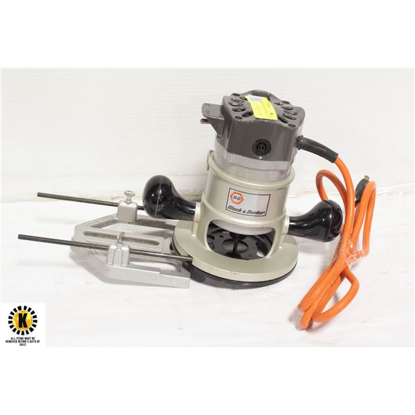 BLACK & DECKER 7610 ROUTER