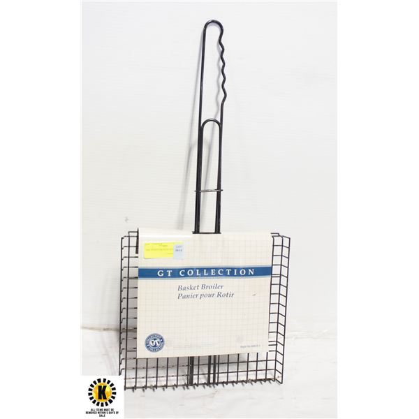 BBQ BASKET BROILER- NEW