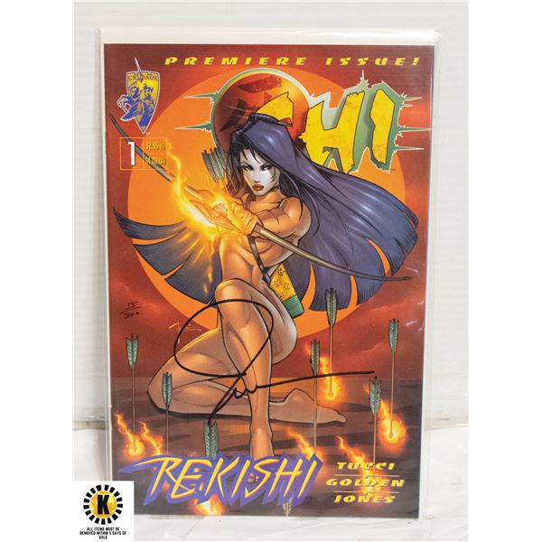 CRUSADE SHI REKISHI #1 DF SIGNED COMIC WITH COA