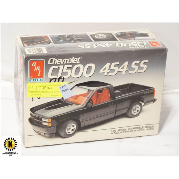 AMT/ERTL CHEVROLET C1500 454SS 1/25 MODEL