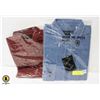 Image 1 : NEW WESTLINE SHIRTS 1DENIM/1BURGANDY M