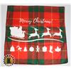 NEW MERRY CHRISTMAS SANTA'S SLEIGH PILLOW CASE