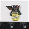 Image 1 : NEW GREMLIN EATING POPCORN THEME LAPEL PIN