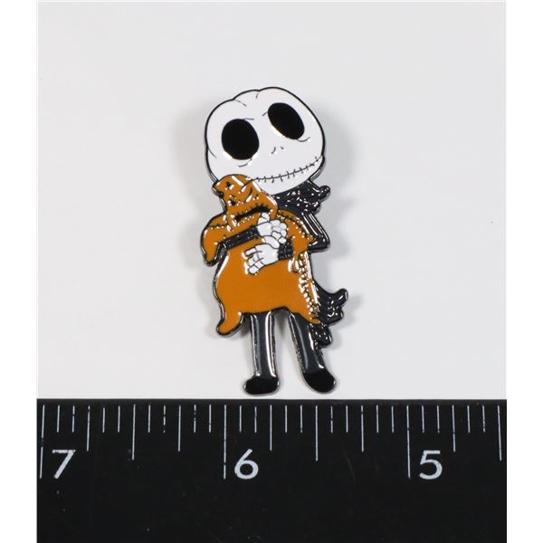 NEW JACK SKELLINGTON THEME LAPEL PIN