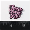 Image 1 : NEW JESUS LOVES YOU LAPEL PIN