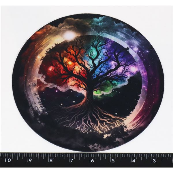 NEW 8  DIAMETER FUN MOUSEPAD TO SHOW OFF YOUR