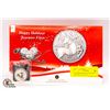 2012 SILVER RCM 20 DOLLAR SPECIMEN HOLIDAY