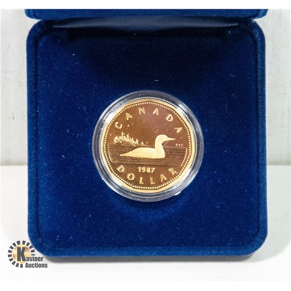 INAUGURAL LOONIE FIRST YEAR 1967 RCM PROOF