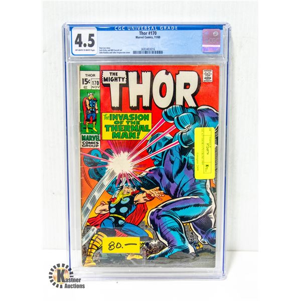 CGC 4.5 THOR #170 FROM 1969
