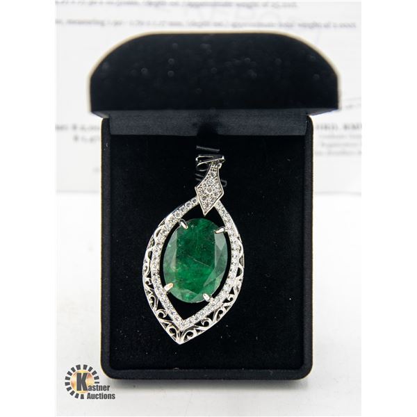 25.21 CARAT OVAL EMERALD