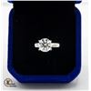 Image 1 : 2.62 CARAT VERY LIGHT BLUE COLORED MOISSANITE SET