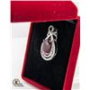 Image 2 : 9.40 CARAT OVAL CUT RUBY SET IN