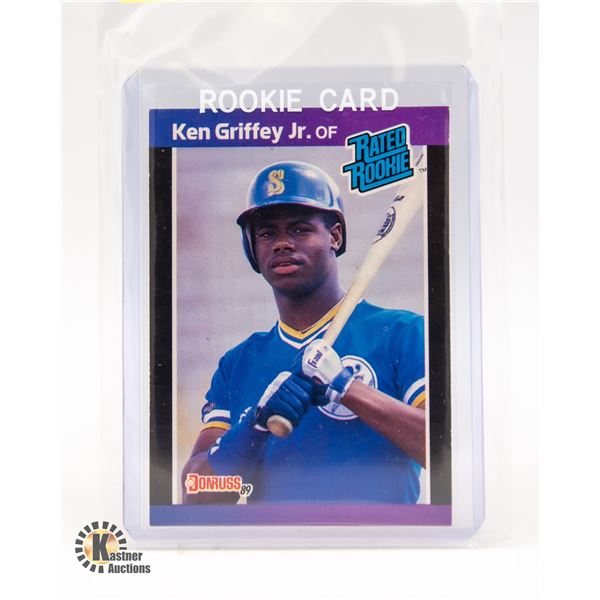 KEN GRIFFEY JR ROOKIE CARD 1989 DONRUSS